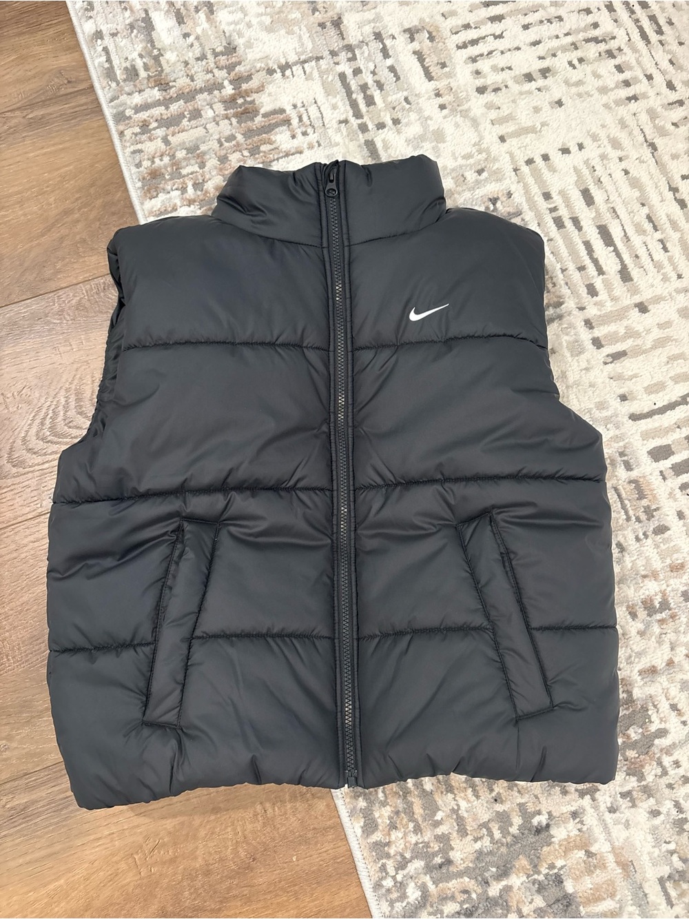 Nike Black Therma-FIT Jacket Label Detail